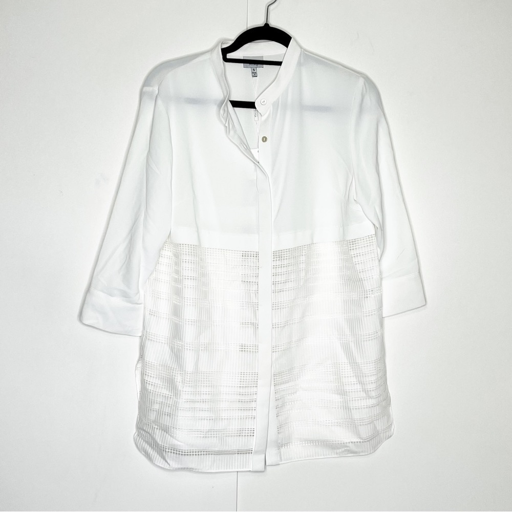 Ming‎ Wang NWT Button Front Top